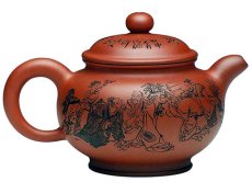 紫砂壶图片：香山九老 - 美壶网