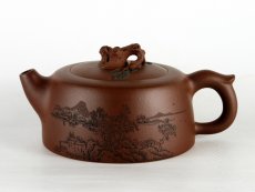 紫砂壶图片：古井常青 - 美壶网