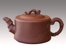 紫砂壶图片：竹段壶 - 美壶网