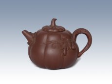 紫砂壶图片：南瓜壺 - 美壶网
