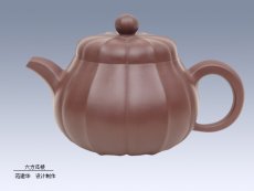 紫砂壶图片：六方瓜棱 - 美壶网