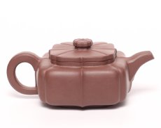 紫砂壶图片：四方菱花 - 美壶网