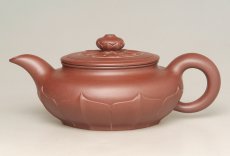 紫砂壶图片：菱花水扁 - 美壶网