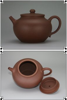 紫砂壶图片：平盖莲子 - 美壶网