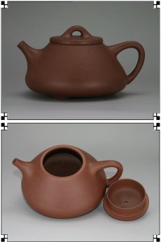 紫砂壶图片：子冶石瓢 - 美壶网