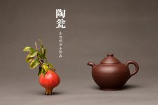 紫砂壶图片：詹黎明全手新作 古朴稳重 颇具个性 陶瓮 做工精致 - 美壶网