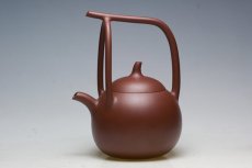 紫砂壶图片：福瓜提梁 - 美壶网