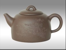 紫砂壶图片：秦权壶 - 美壶网