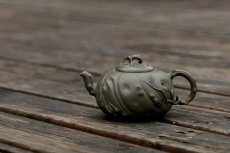 紫砂壶图片：灵秀俊美 自然清趣 玉露二 典雅大气 原创作品孙伟强张新亚合作 - 美壶网