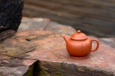 紫砂壶图片：只为茶人 传统器形 铁观音利器 优质朱泥 美壶特惠 全手宫灯 - 美壶网