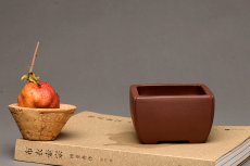 紫砂壶图片：张秋平全手四方花盆 美壶网回馈之作 更加漂亮  - 美壶网