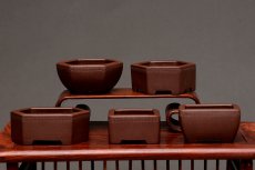 紫砂壶图片：张秋平全手微型花盆 美壶网回馈之作 气度更加漂亮 - 美壶网