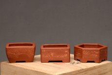 紫砂壶图片：张秋平全手微型胶泥小花盆 美壶网回馈之作 更加漂亮 - 美壶网