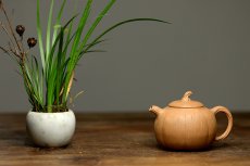 紫砂壶图片：姜建荣全手作品 古朴之味 全手硕果 - 美壶网