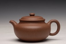 紫砂壶图片：张悦全手作品 优质老段泥 传统经典 全手仿古 - 美壶网