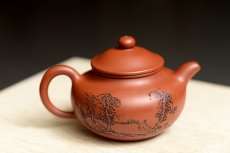 紫砂壶图片：实用有趣 原矿赵庄朱泥之小莲子 - 美壶网