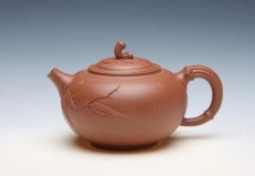 紫砂壶图片：竹趣 - 美壶网