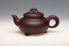 紫砂壶图片：三足丰韵 - 美壶网