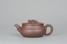 紫砂壶图片：美壶特惠 逸竹 端庄秀雅 - 美壶网