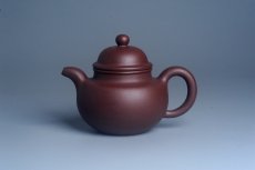 紫砂壶图片：油润底曹青 全手工寿珍掇球 深得老味 做工灰常好 请君细品 作品说话 - 美壶网