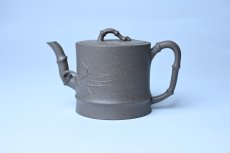 紫砂壶图片：美壶特惠 精致特好青段泥竹段壶 矿物质丰富 茶人醉爱 - 美壶网