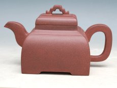 紫砂壶图片：四方桥鼎 - 美壶网