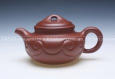 紫砂壶图片：复件 仿古如意 - 美壶网