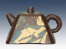 紫砂壶图片：晶韵贴泥 - 美壶网