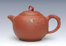紫砂壶图片：花开富贵 - 美壶网
