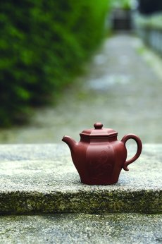 紫砂壶图片：六方宫灯 - 美壶网