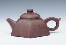 紫砂壶图片：斗顶六方 - 美壶网