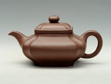 紫砂壶图片：四方抽角 - 美壶网