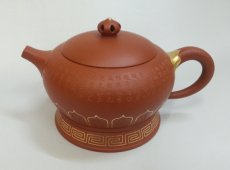 紫砂壶图片：宫灯禅络壶 - 美壶网