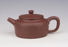 紫砂壶图片：桑扁(全手工) - 美壶网