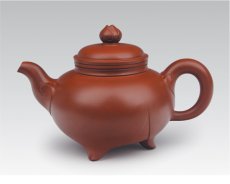 紫砂壶图片：三脚如意 - 美壶网