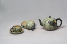 紫砂壶图片：西瓜套壶 - 美壶网