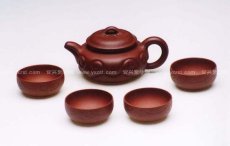 紫砂壶图片：仿古如意套壶 - 美壶网