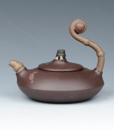 紫砂壶图片：时来运转 - 美壶网