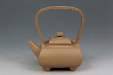 紫砂壶图片：四方提梁 - 美壶网