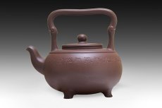 紫砂壶图片：鼎盛提梁 - 美壶网