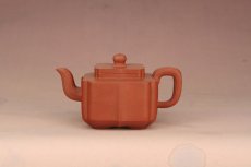 紫砂壶图片：四方菱花 - 美壶网