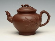 紫砂壶图片：报春 泥料：底槽清 280cc - 美壶网