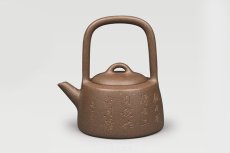 紫砂壶图片：曼生提梁 - 美壶网