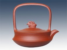 紫砂壶图片：有余提梁 - 美壶网