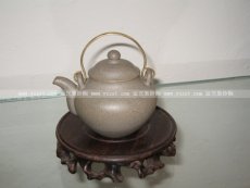 紫砂壶图片：福秋提梁 - 美壶网