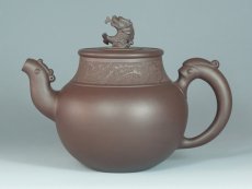 紫砂壶图片：鱼跃龙门（特等金奖） - 美壶网