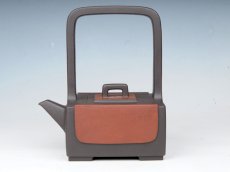 紫砂壶图片：四方提梁 - 美壶网