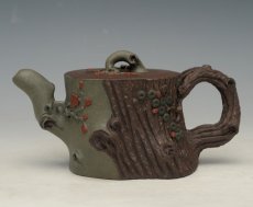 紫砂壶图片：松梅颂 - 美壶网