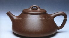 紫砂壶图片：子冶石瓢壶 - 美壶网
