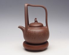 紫砂壶图片：心舟扁提 - 美壶网